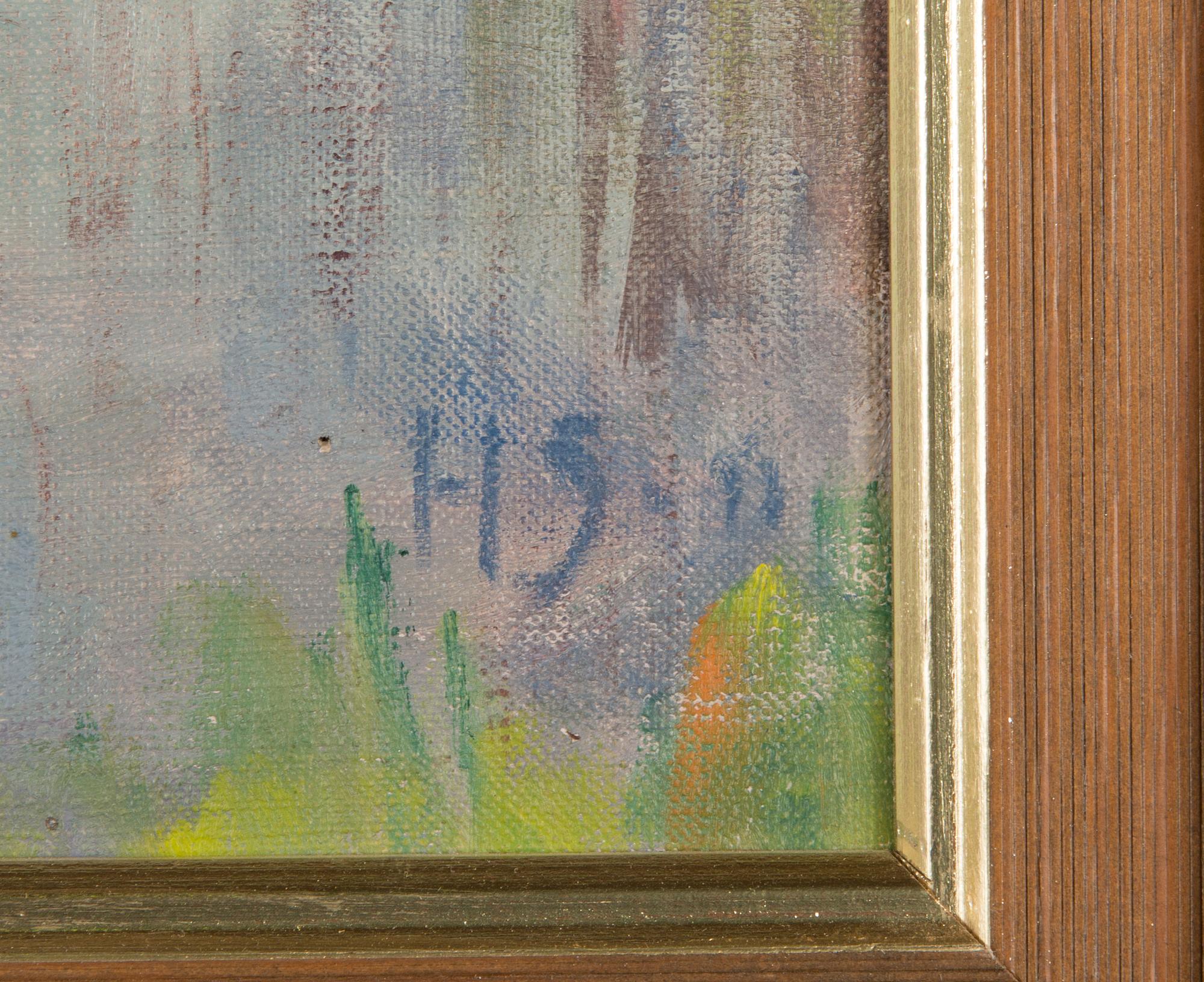 Hanna Suomalainen, oil on canvas, signed.