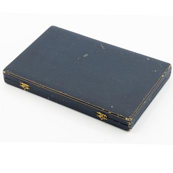 A case with 56 loose gemstones.