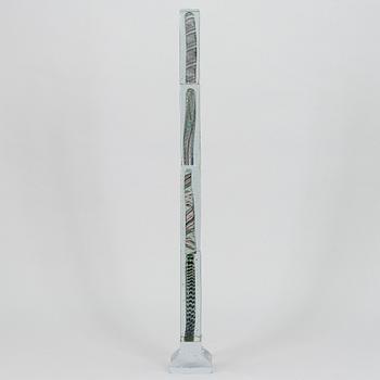 Oiva Toikka, veistos, signeerattu Oiva Toikka Nuutajärvi Notsjö 1989.