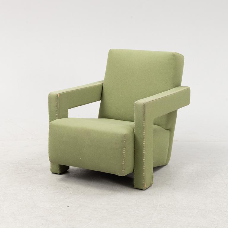 An 'Utrecht' lounge chair by Gerrit Rietveld for Cassina, designed 1935.