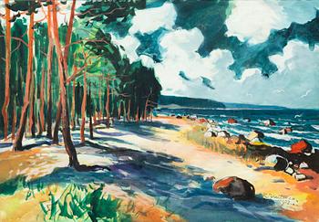 Richard Uutmaa, Kustlandskap.