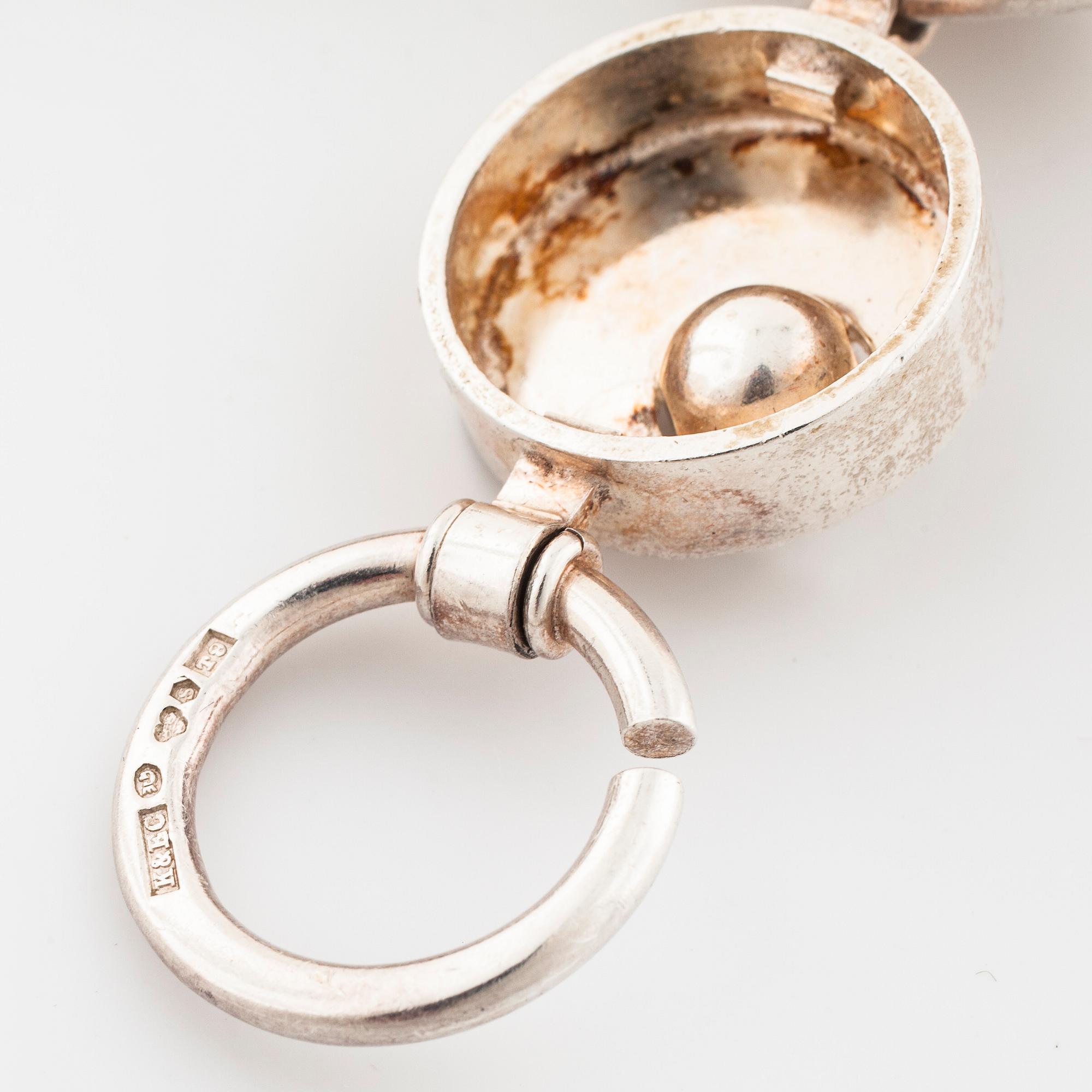 CESON, Göteborg, 1969, a faceted rock crystal necklace.