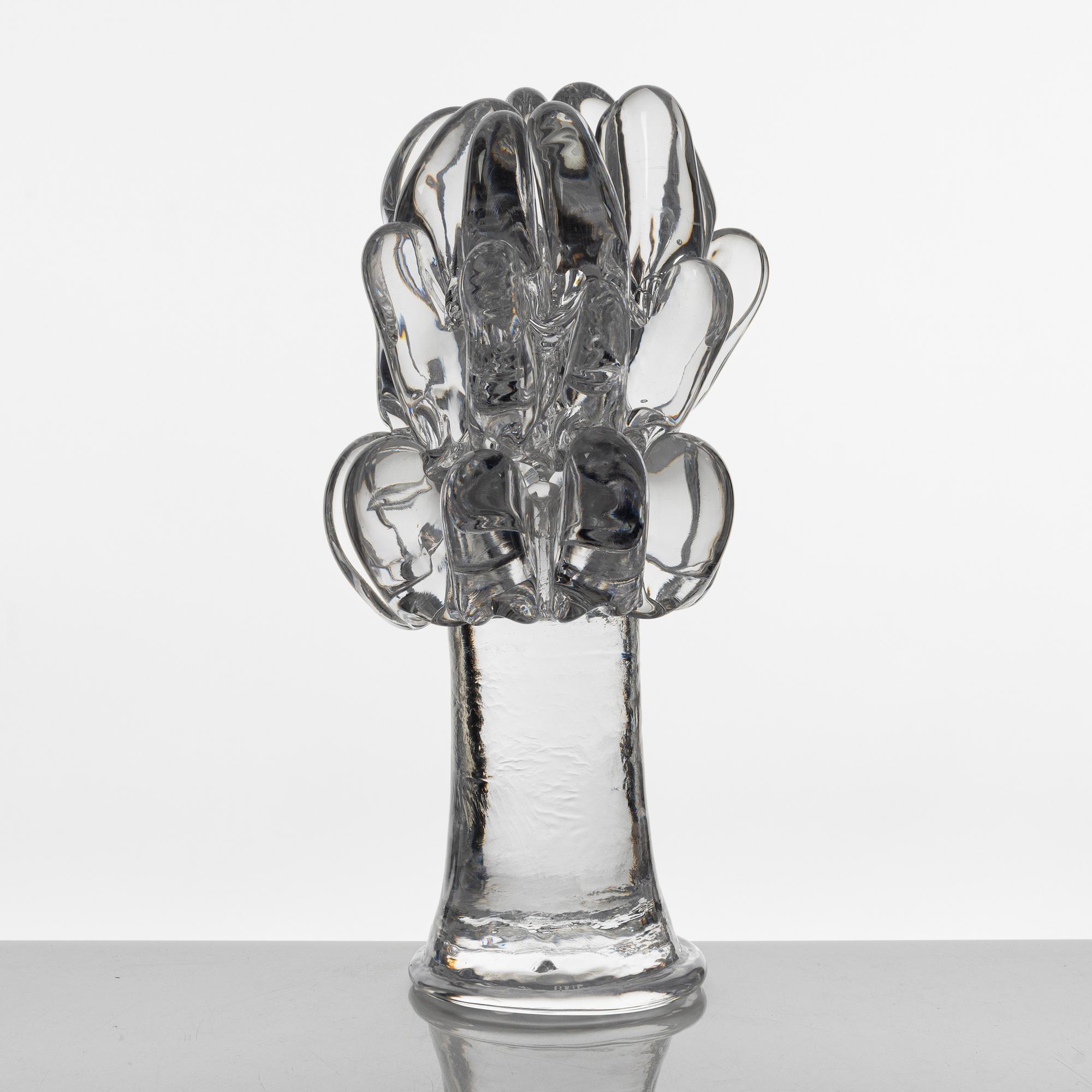 Göran Wärff, object, signed Wärff, Kosta, second half of the 20th century.