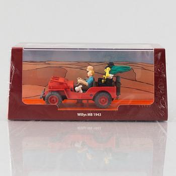 Toy cars, 56, Tintin, Hergé-Moulinsart.