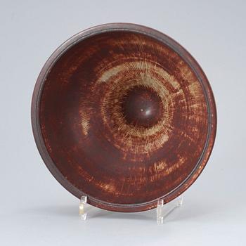 A Wilhelm Kåge 'Farsta' stoneware bowl, Gustavsberg Studio 1953.