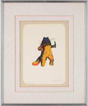 LEONOR FINI, 2 st, färglitografi, signerade och numrerade 136/230 samt 127/230.