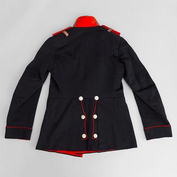 UNIFORM, svensk, m/1886 för officer vid Göta Livgarde.