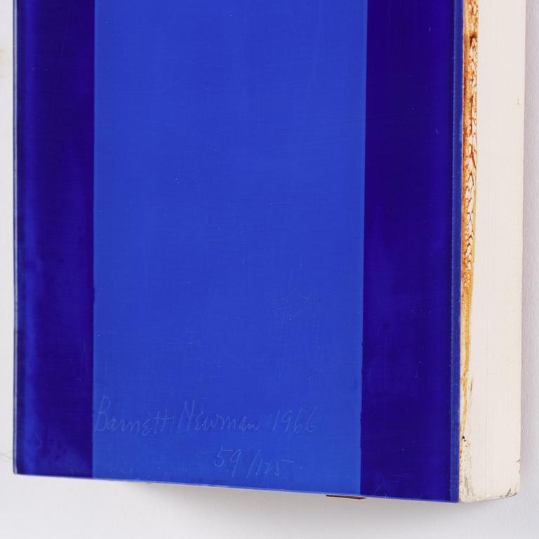 Barnett Newman, "The Moment" from: "Four on Plexiglas".