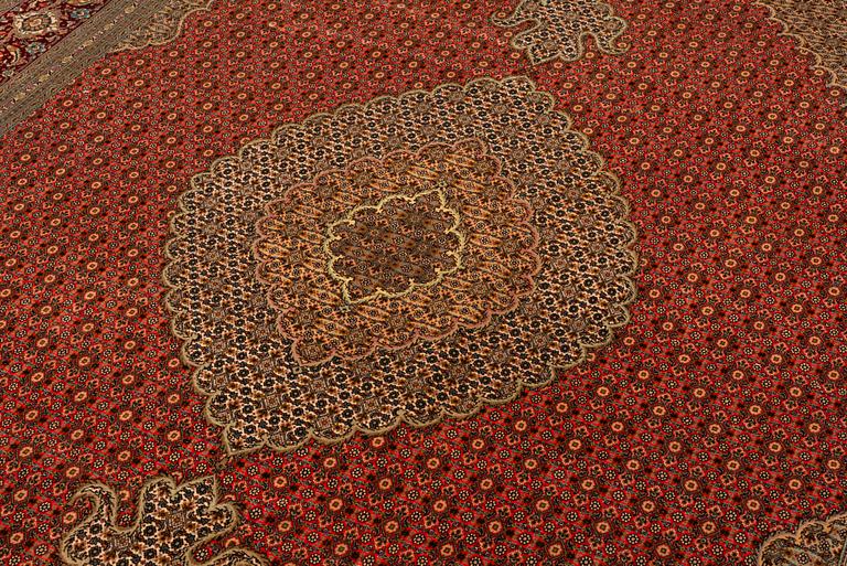 Carpet, Tabriz, approx. 352 x 252 cm.