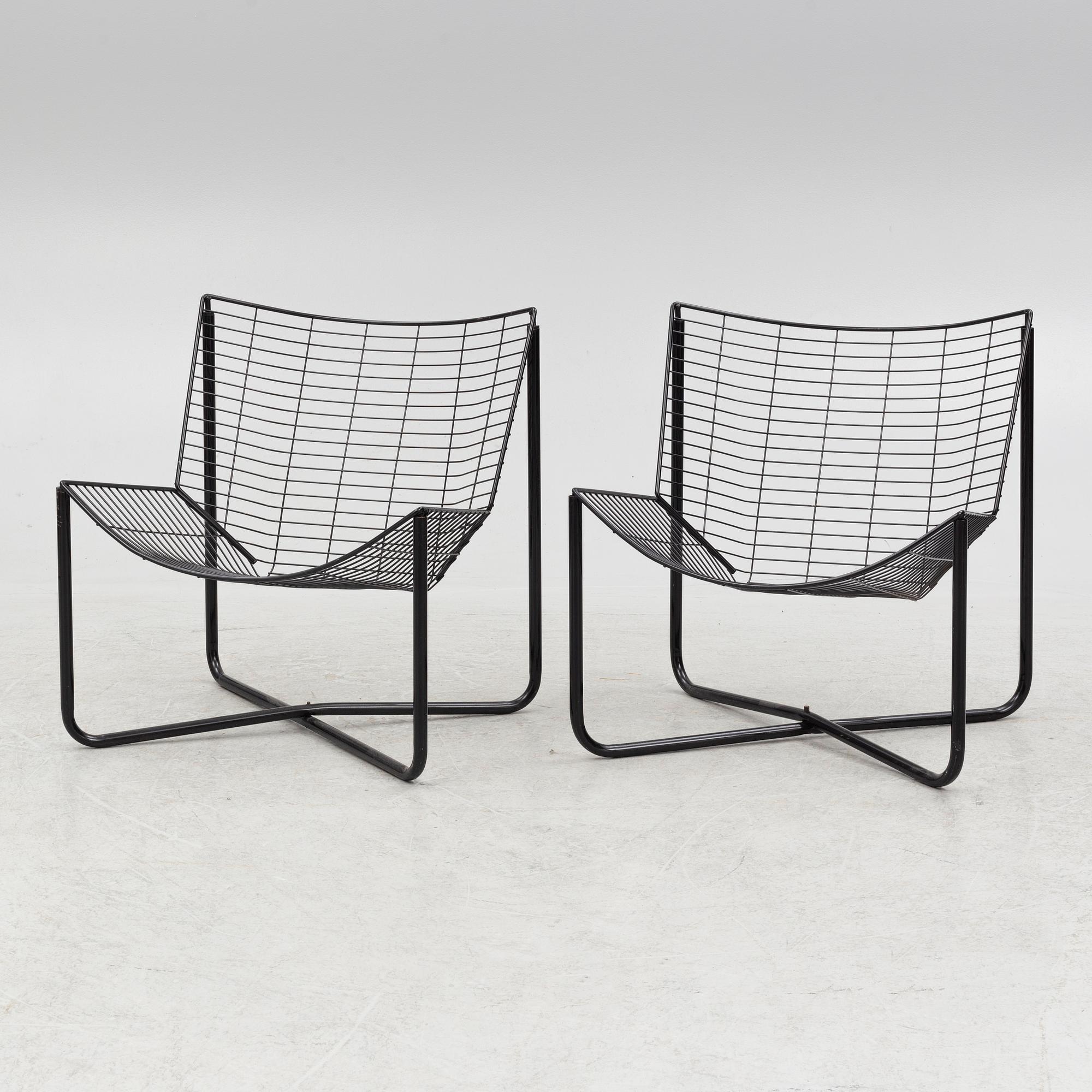 Niels Gammelgaard, a pair of 'Järpen' armchairs and tables, IKEA.