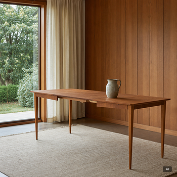 A mid20th century dining table.