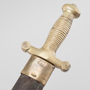 A cutlass for the french army, first half of the 20th century.