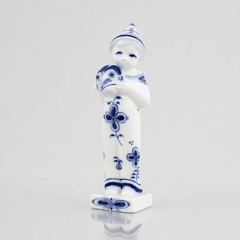 Hanne Varming, a porcelain figurine, Royal Copenhagen, "Blue Fluted", model 4794, 1969-73.