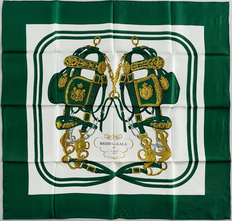 HERMÈS, scarf, 'Brides de Gala'.