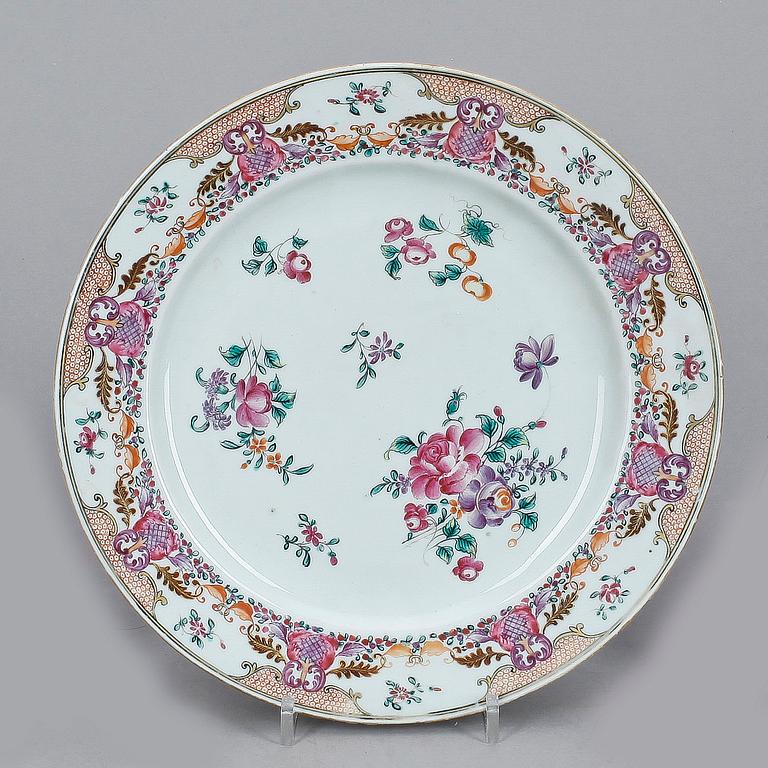 FAT, porslin, Qing dynastin, Qianlong (1736-95).