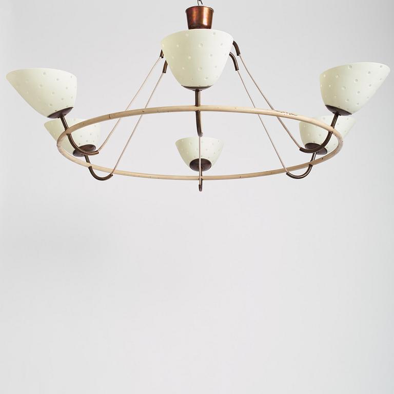 Hans Bergström, takkrona, ateljé Lyktan, Åhus 1930-40-tal.
