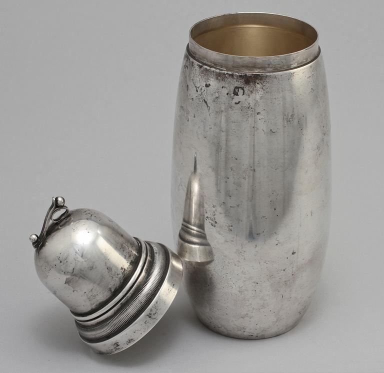 SHAKER, nysilver, 1900-talets andra kvartal.