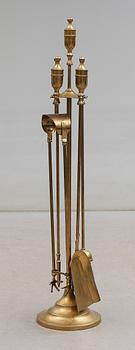 ELDSTÄLL, mässing, 1900-talets andra hälft.