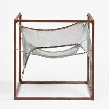 Sigurdur Gustafsson, a "Wind" easy chair/sculpture, ed. HC 4/5, Källemo, Värnamo, post 2003.
