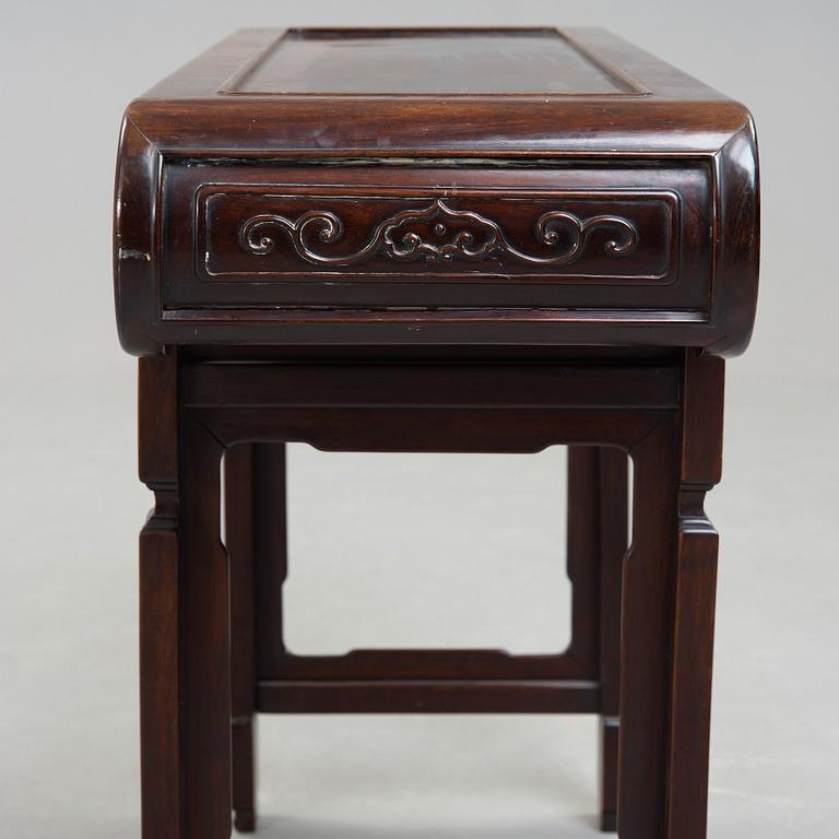 A hardwood altar table, early 20th Century.