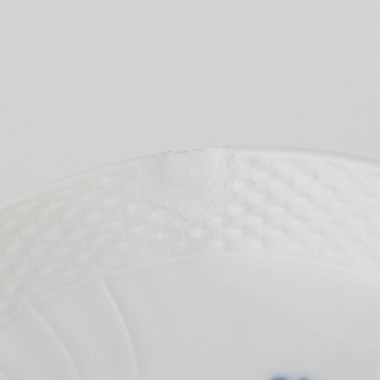 A 25-piece 'Blå blomst' porcelain coffee service, Royal Copenhagen, Denmark.
