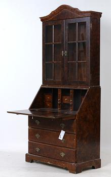 SKRIVSKÅP, rokokostil, 1900-talets andra hälft.