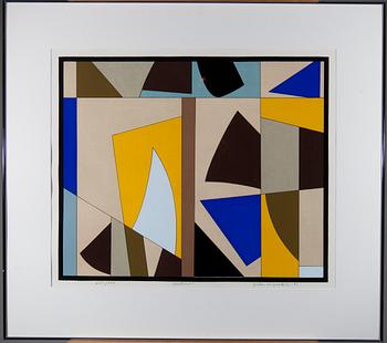 GÖRAN AUGUSTSON, serigrafi, signerad och daterad -91, numrerad XXIV/XXV.