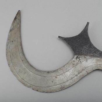 NGOMBE, bödelssvärd, Kongo, troligen 1800-tal.