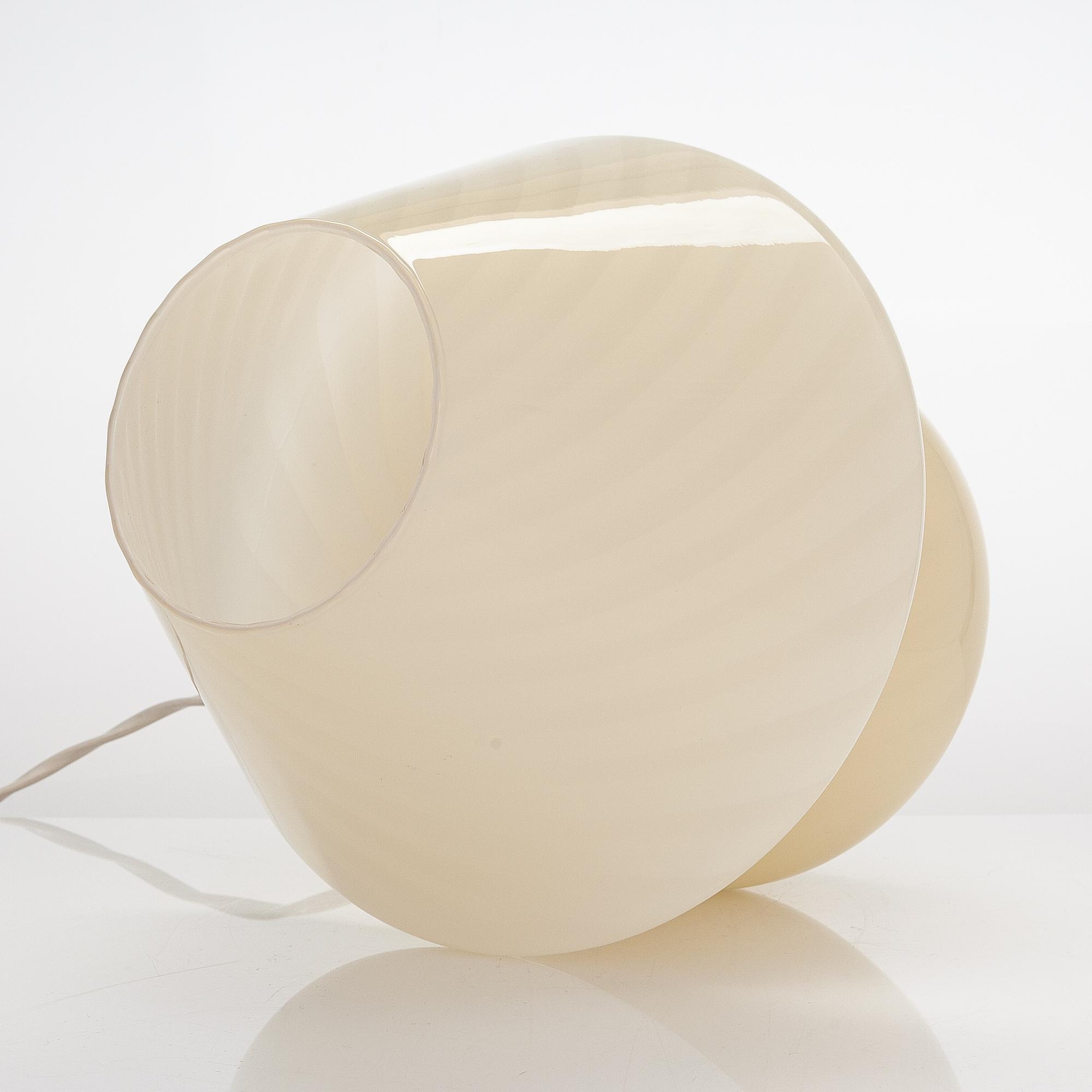 A late 20th century table lamp, for A-Tuote, Finland.