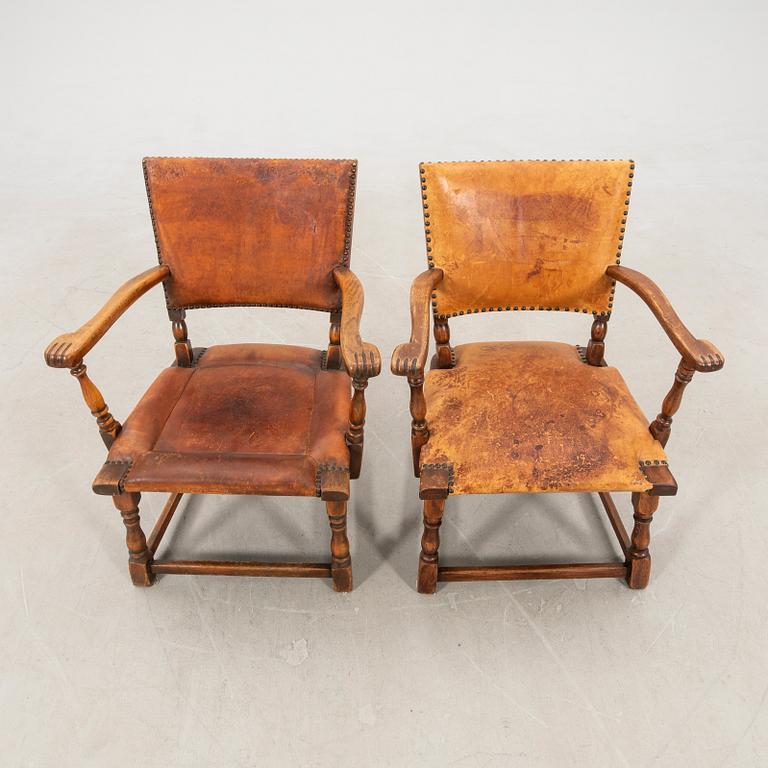 Theo Ruth armchairs, two pieces for Artifort, 1950s.