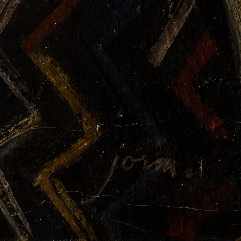 ARVID JORM, olja på duk, signerad och daterad a tergo Göteborg 1928.