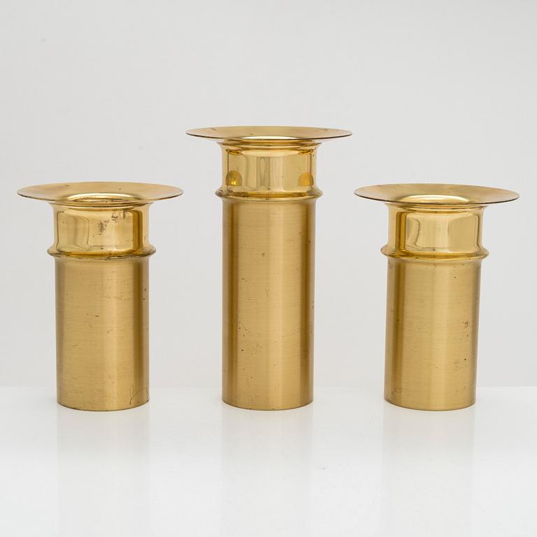 Tapio Wirkkala, ljusstakar, 3 st, Kultakeskus Oy, Finland.