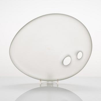 Timo Sarpaneva, skulptur, Hiidenkehto (Jättens vagga) signerad  Timo Sarpaneva, Iittala -54.