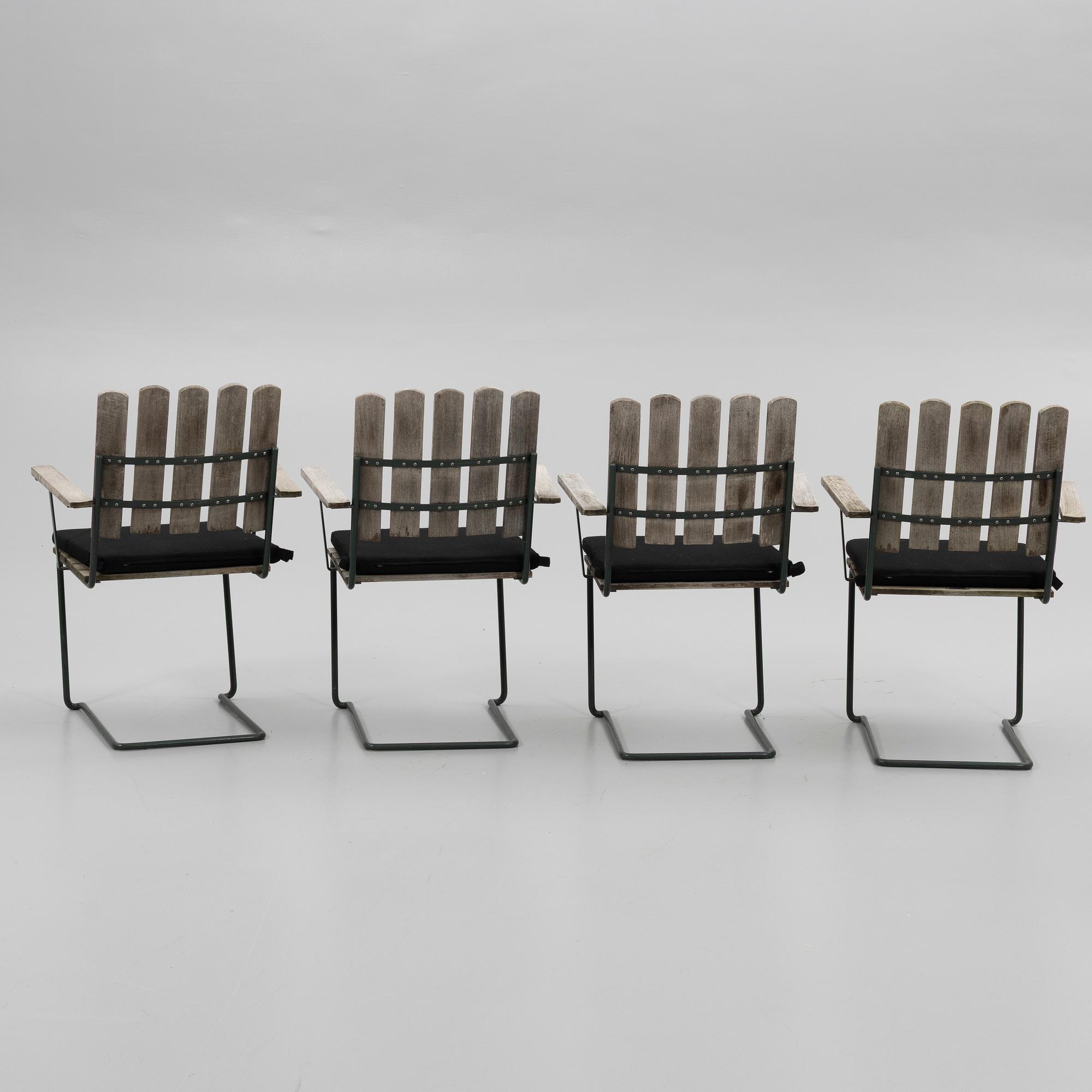 Arthur Lindqvist, Garden group, "A2", 5 pieces, Grythyttan.