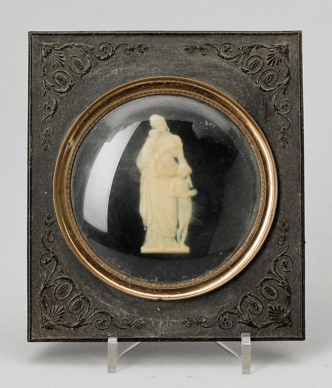MEDALJONG, Italien 1800-tal.