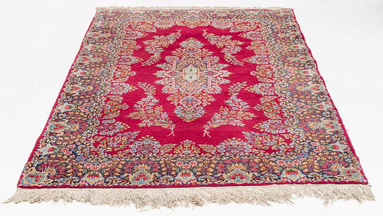 Rug, Kerman, approx. 235 x 138 cm.