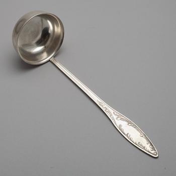 BESTICKUPPSÄTTNING, 25 delar, nysilver, Sovjetunionen 1900-talets mitt.