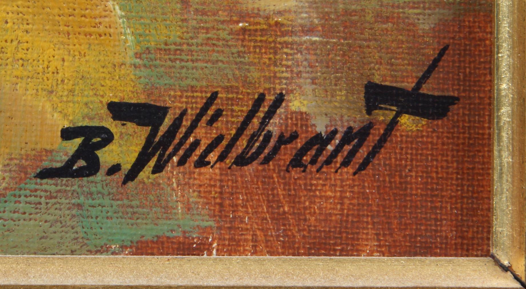 BERTIL WIDBRANDT, olja på duk, 2 st, sign.
