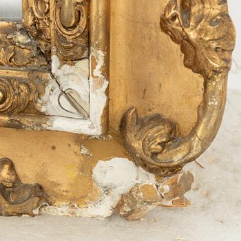 Spegel, rokokostil, 1800-talets slut.