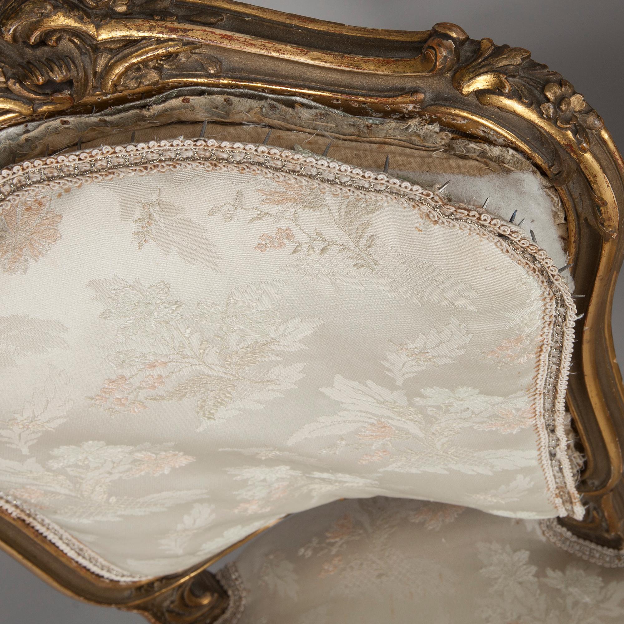 STOLAR, 3 st, rokokostil, sekelskiftet 1800/1900.