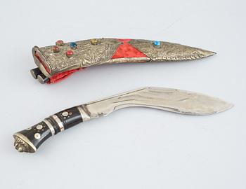 KNIV, nepalesisk, 1900-tal.