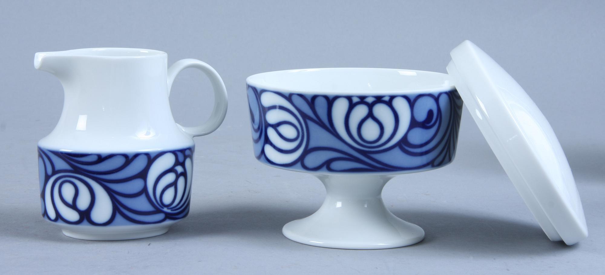 KAFFESERVIS, 29 delar, porslin, Tapio Wirkkala, Rosenthal.