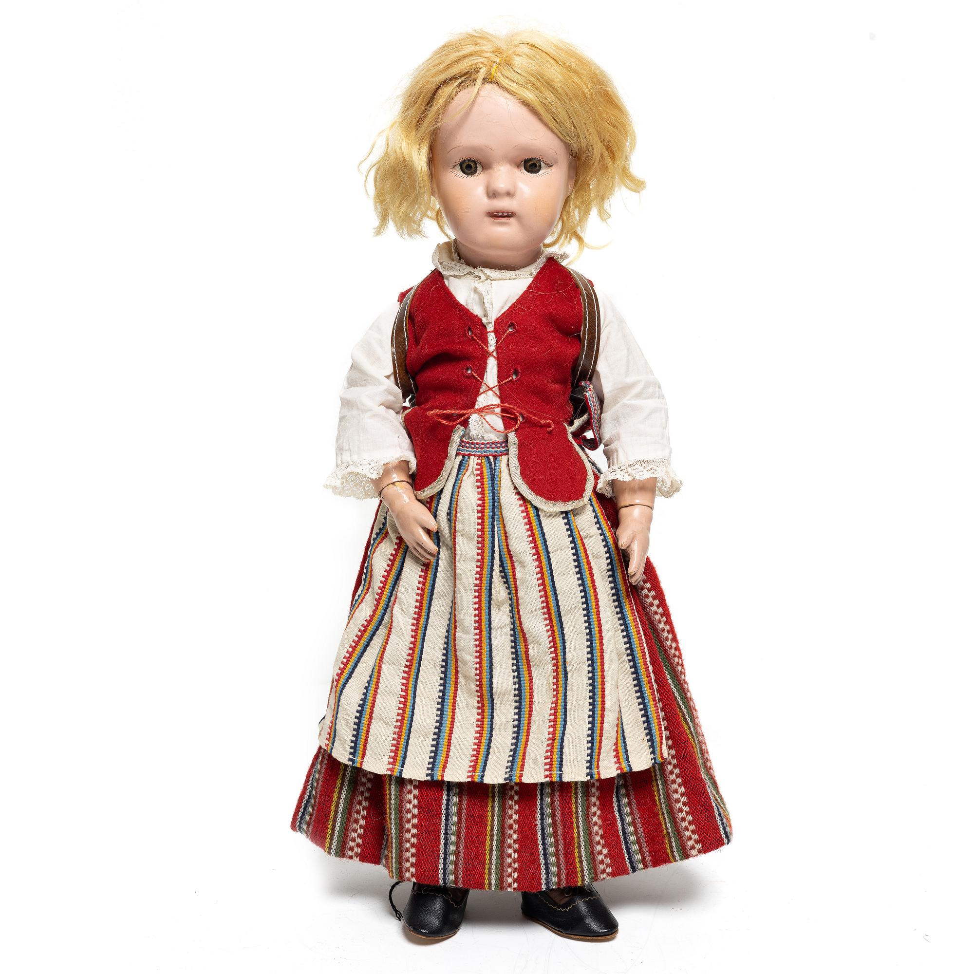 Schoenhut, girl doll, 1930s.