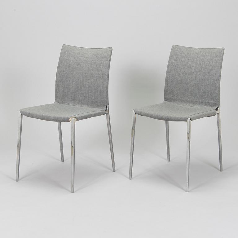 Roberto Barbieri, six 'Lia' chairs, for Zanotta, Italy.