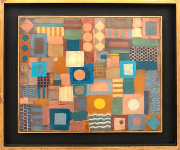 A signed and dated 1973 oil on canvas by Jean Émile Oosterlynck.