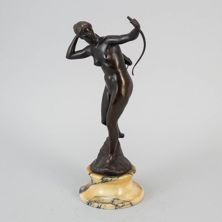 UNKNOWN ARTIST, sculpture, bronze, signed Valenin.