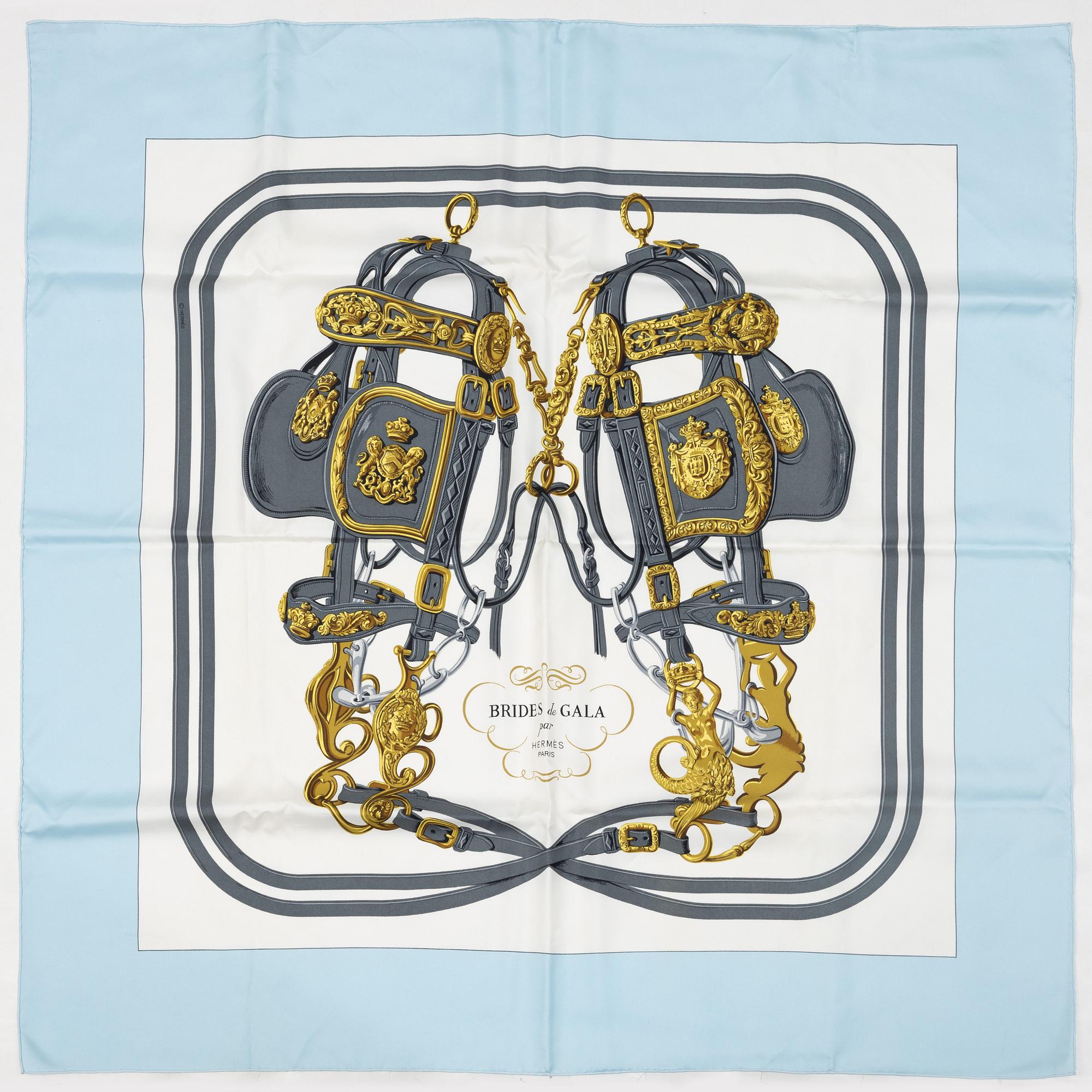 Hermès, scarf, "Brides de Gala".