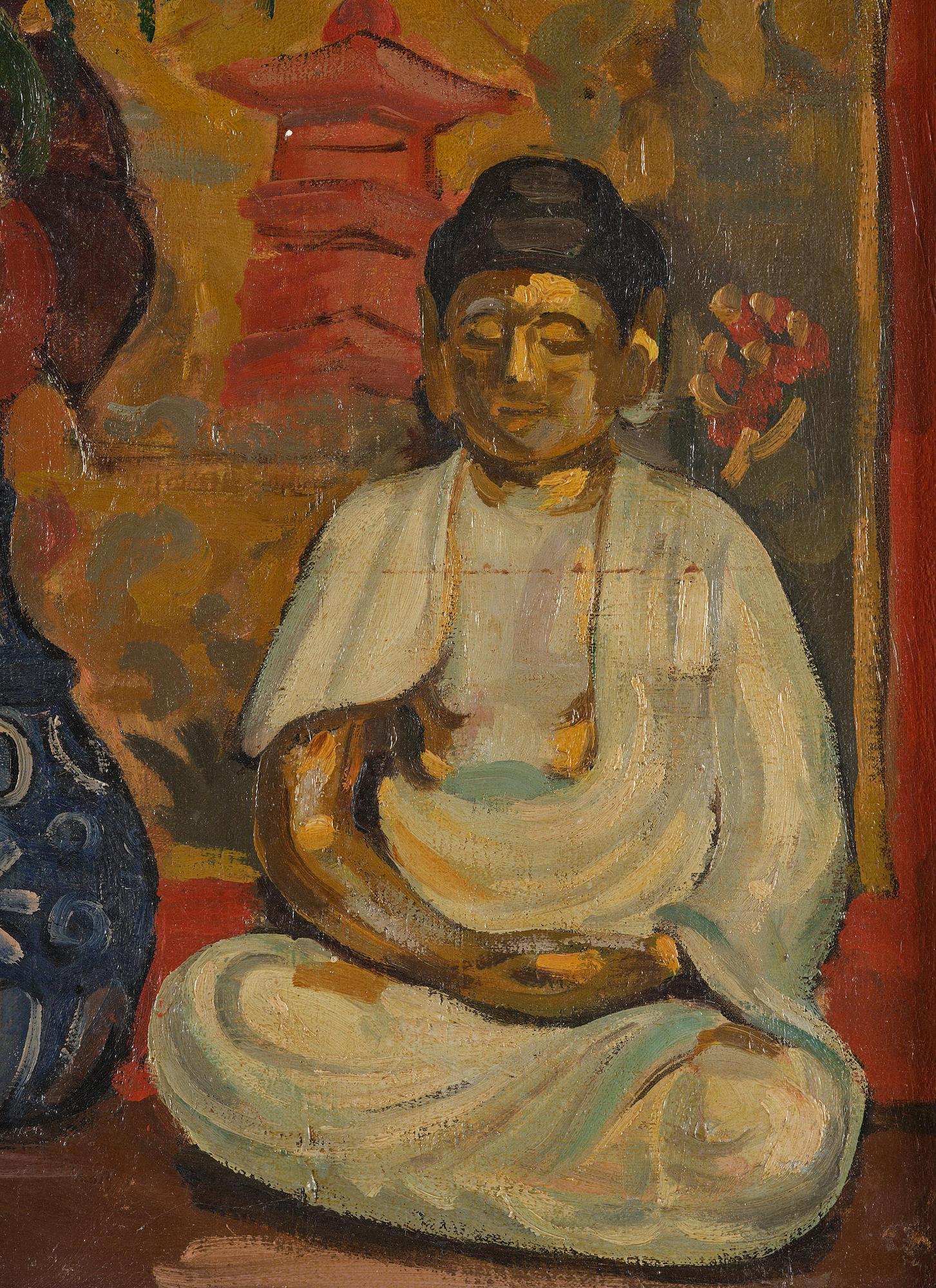 Lili Elbe, Still life with flowers.