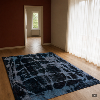 A Vintage Design carpet, approx. 306 x 229 cm, contemporary.