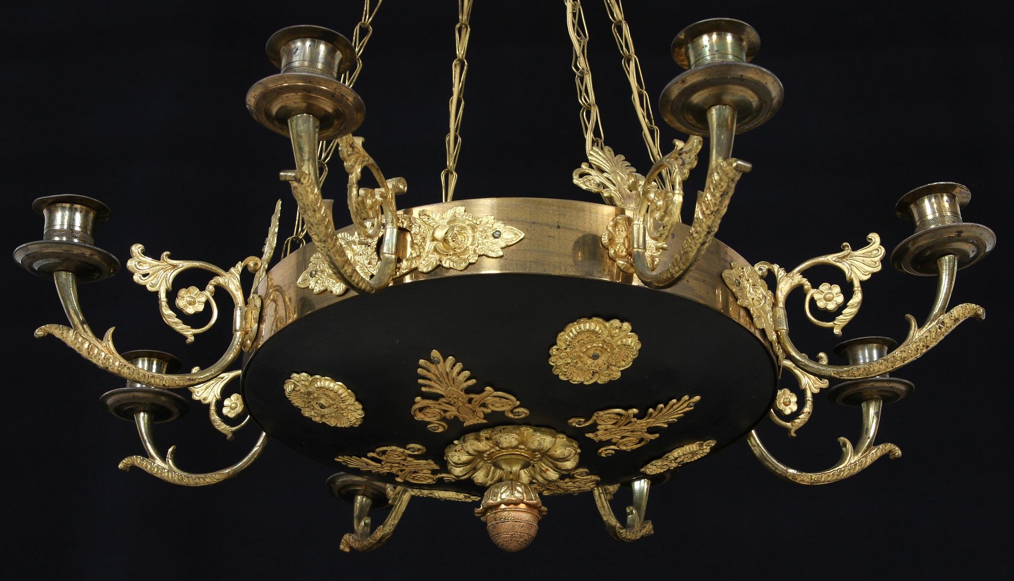 AMPEL, empirestil, 1800/1900-tal. H 65.